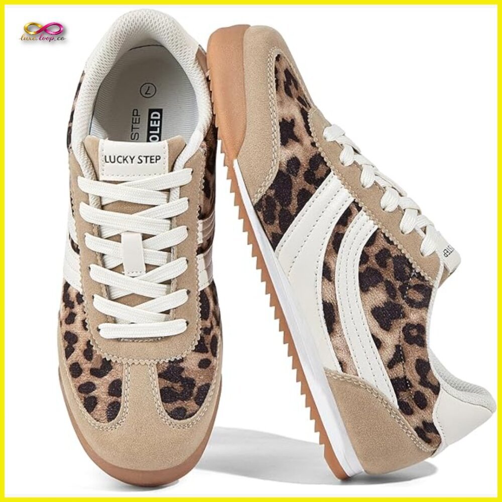Retro Fashion Sneakers Lightweight Lace Up Athletic Shoes Thin Sole Gym Wear - Picture 1 of 7